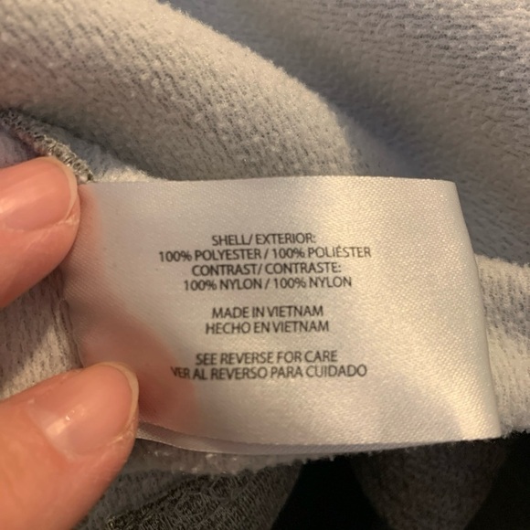 ORVIS Men's Bonded Mesh Fleece Full Zip Jacket Gray And Blue~ Large~Performance - Picture 5 of 7